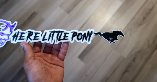 Here Little Pony Badge