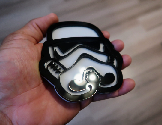 Trooper car badge. Includes 2.