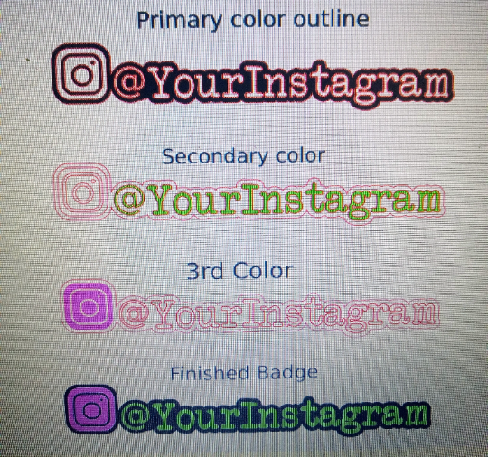 Custom Instagram badge