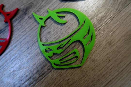 Bee fender badges. 2 included.