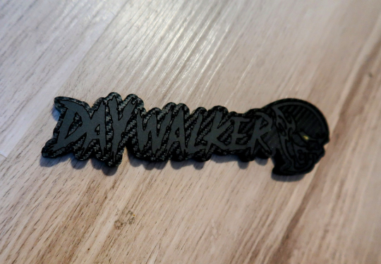 Daywalker/Vampire Grill car Badge.