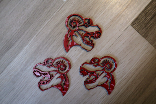 Trex fender badges. Includes 2.