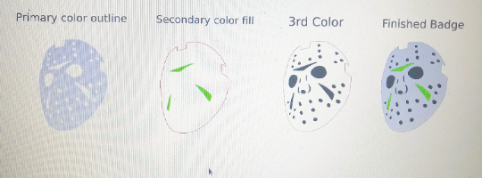 Jason Hockey Mask. Includes 2.