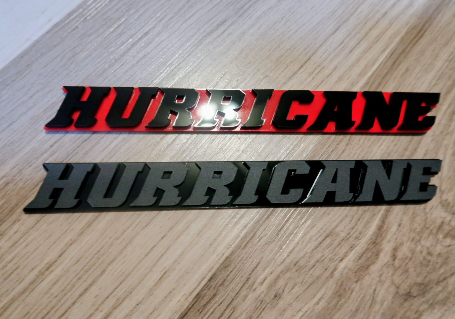 Hurricane badges. Includes 2