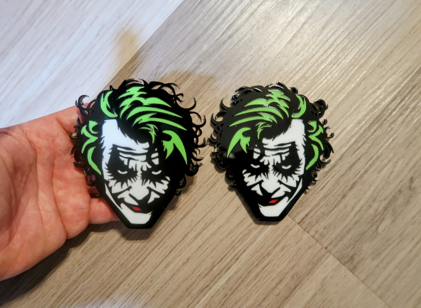 Joker fender badges. Includes 2