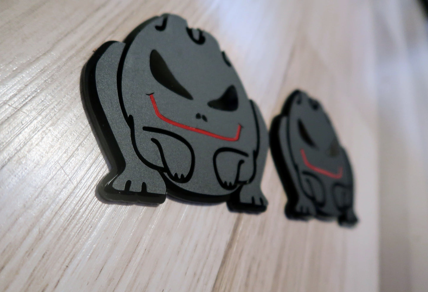 GTI Fast type 1 badges. Includes 2.