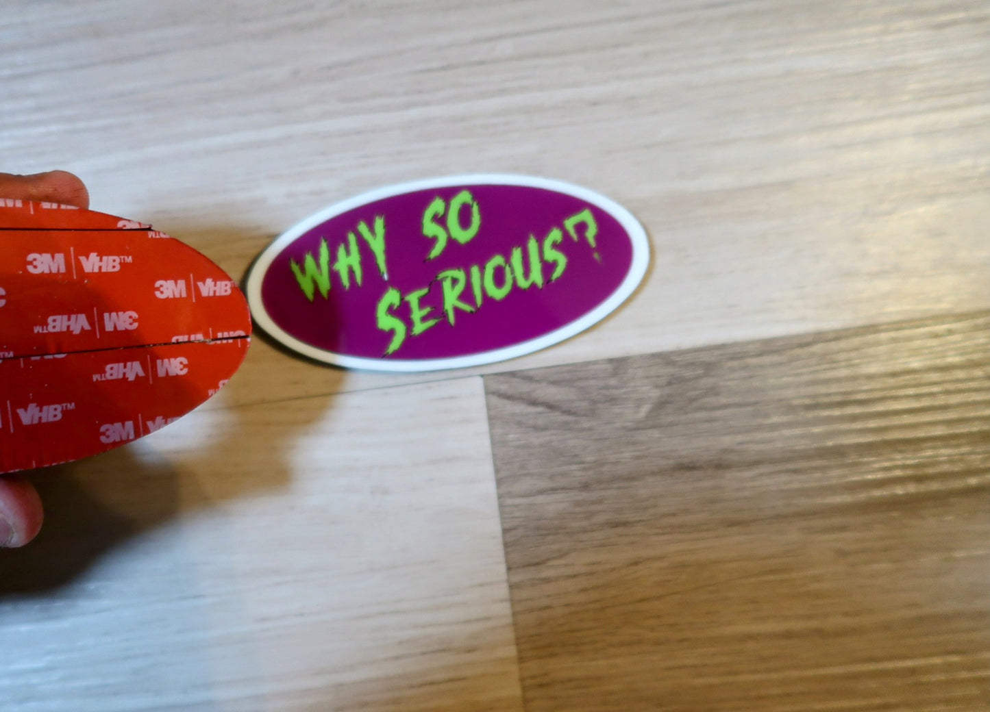 Joker badges. Includes 2