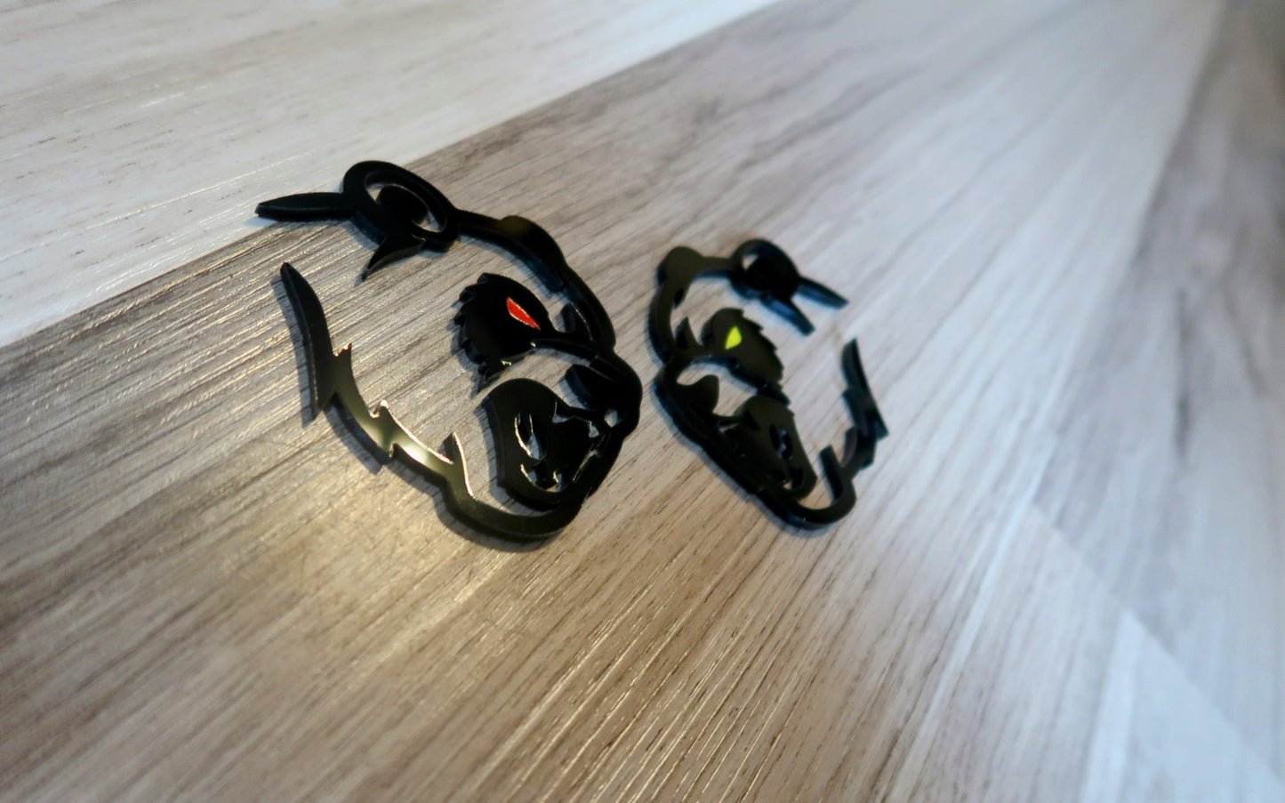 Hell Panda badges. Includes 2