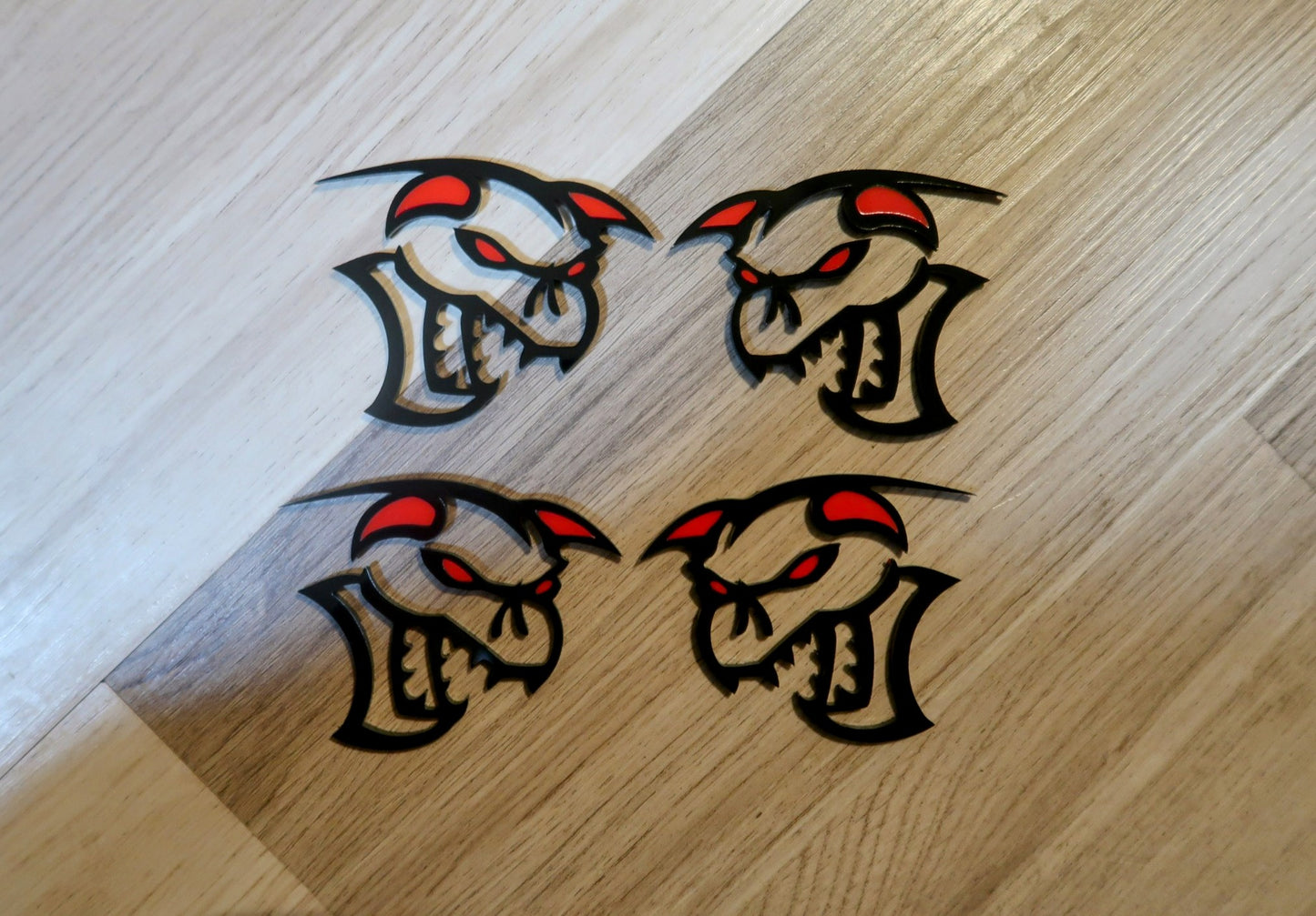 Customize-able Ghoul fender badges.