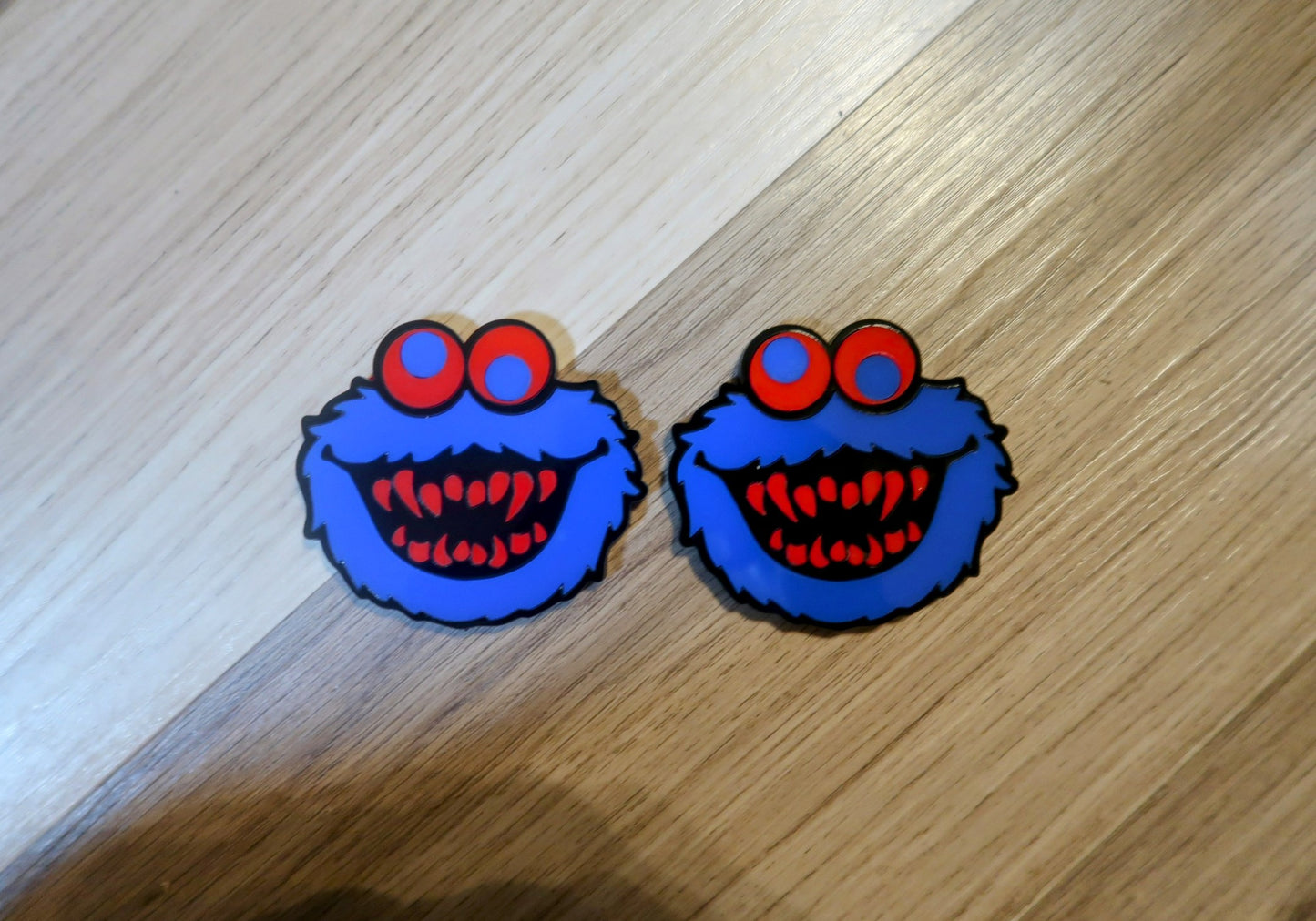 Cookie and Cocaine Monster Badges, Includes 2.