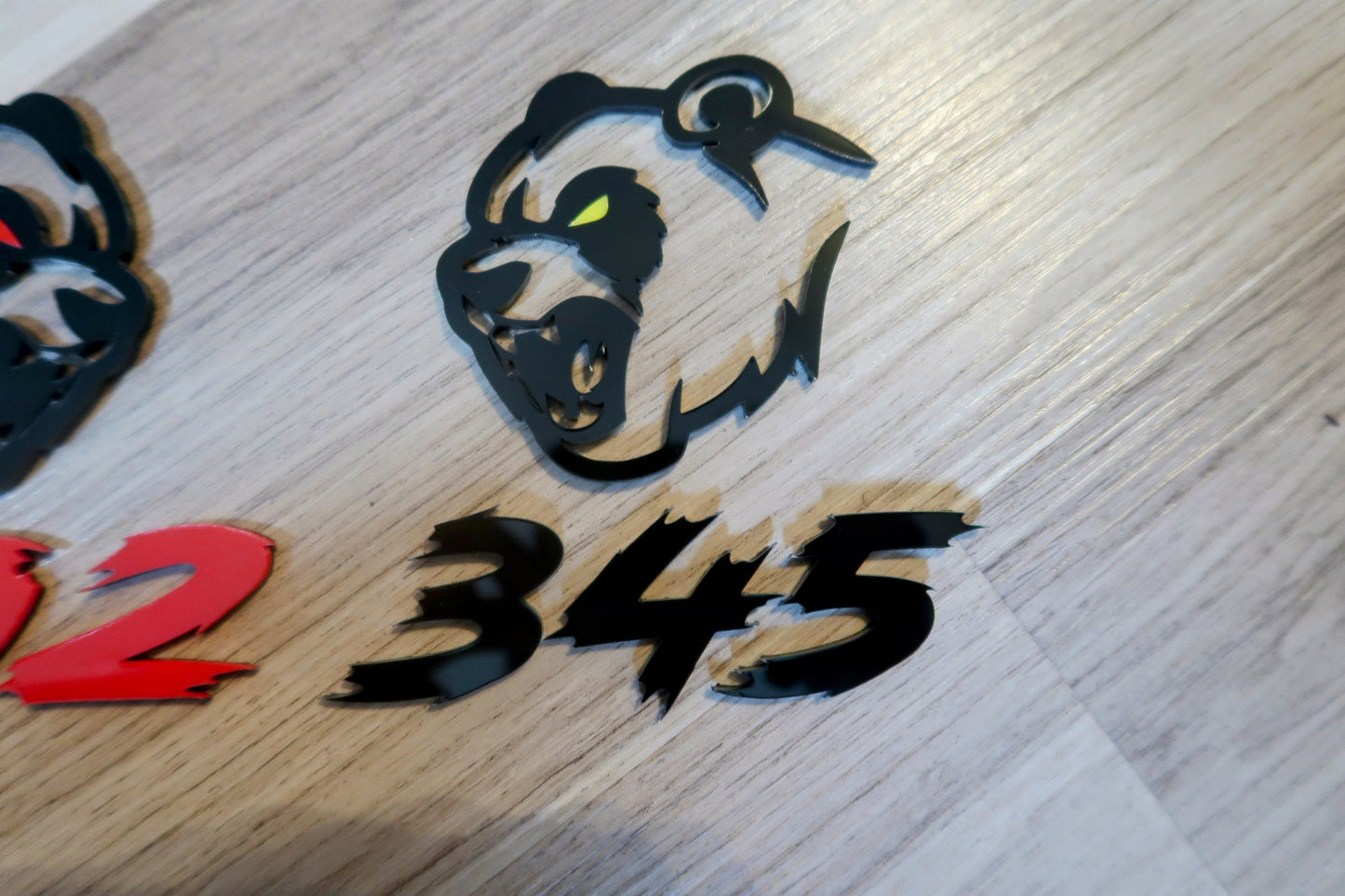 Hell Panda Badges. Includes left and right fender.