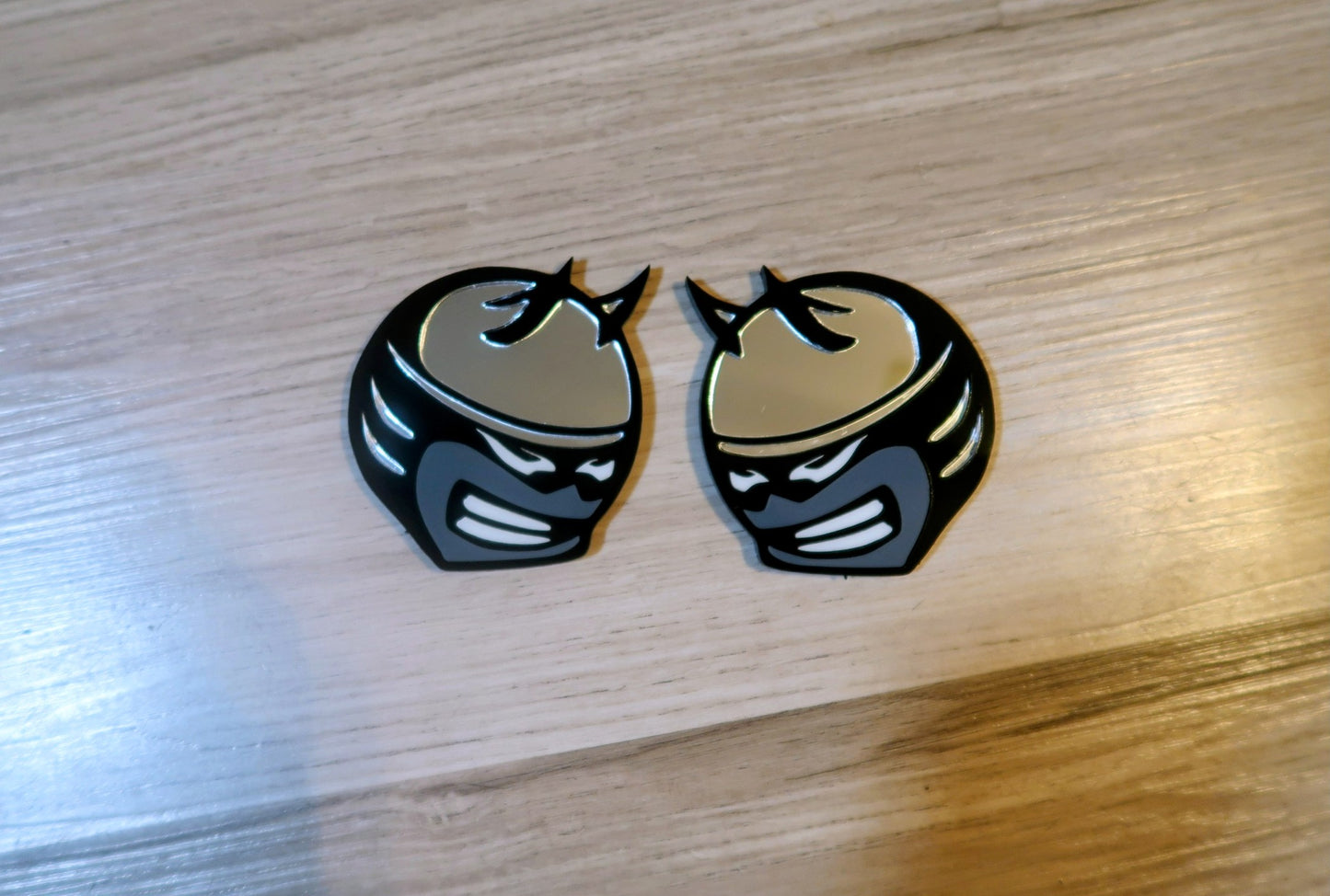 Bee fender badges. Includes 2.