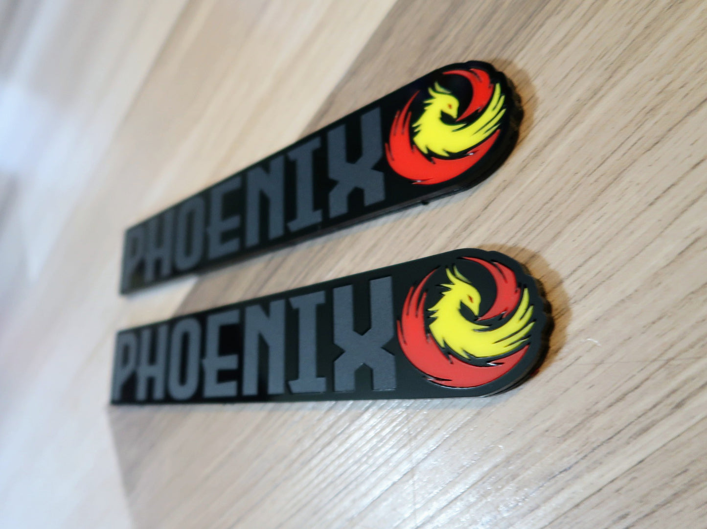 Phoenix badges. Includes 2