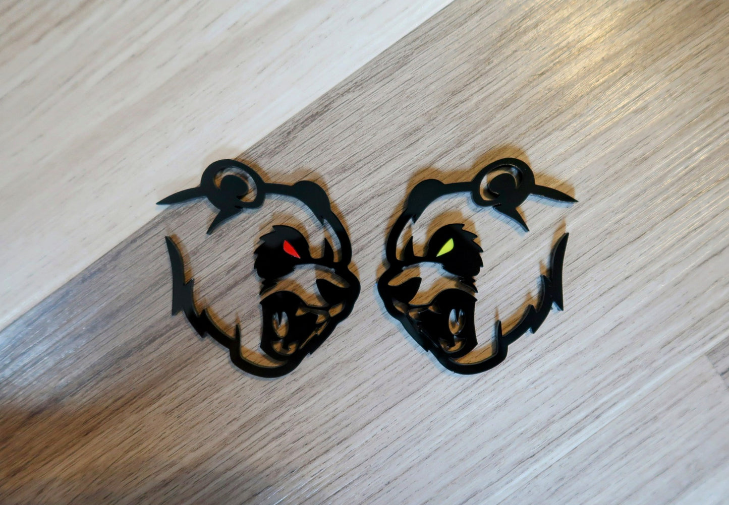 Hell Panda badges. Includes 2