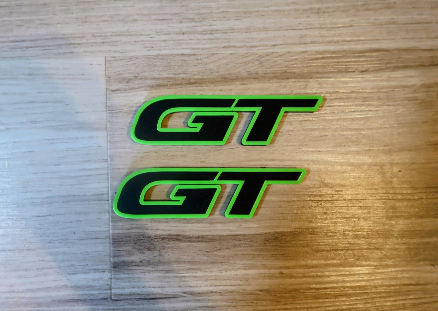GT badges. Includes 2