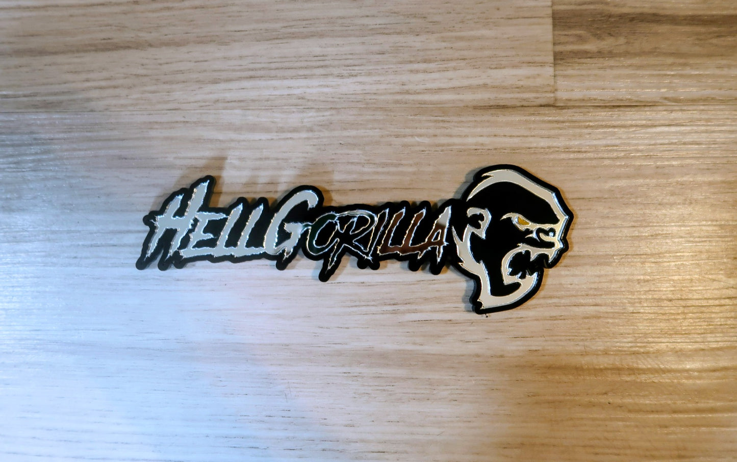 HellGorilla badge set. Includes 3.