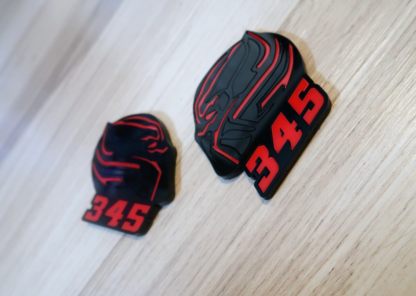 Black Panther set of 4 badges.