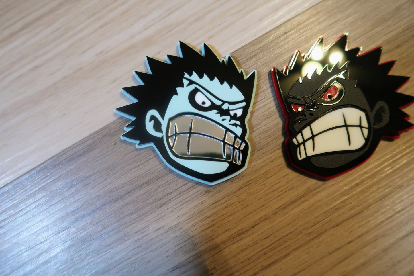 Anime Character Badge. Includes 2