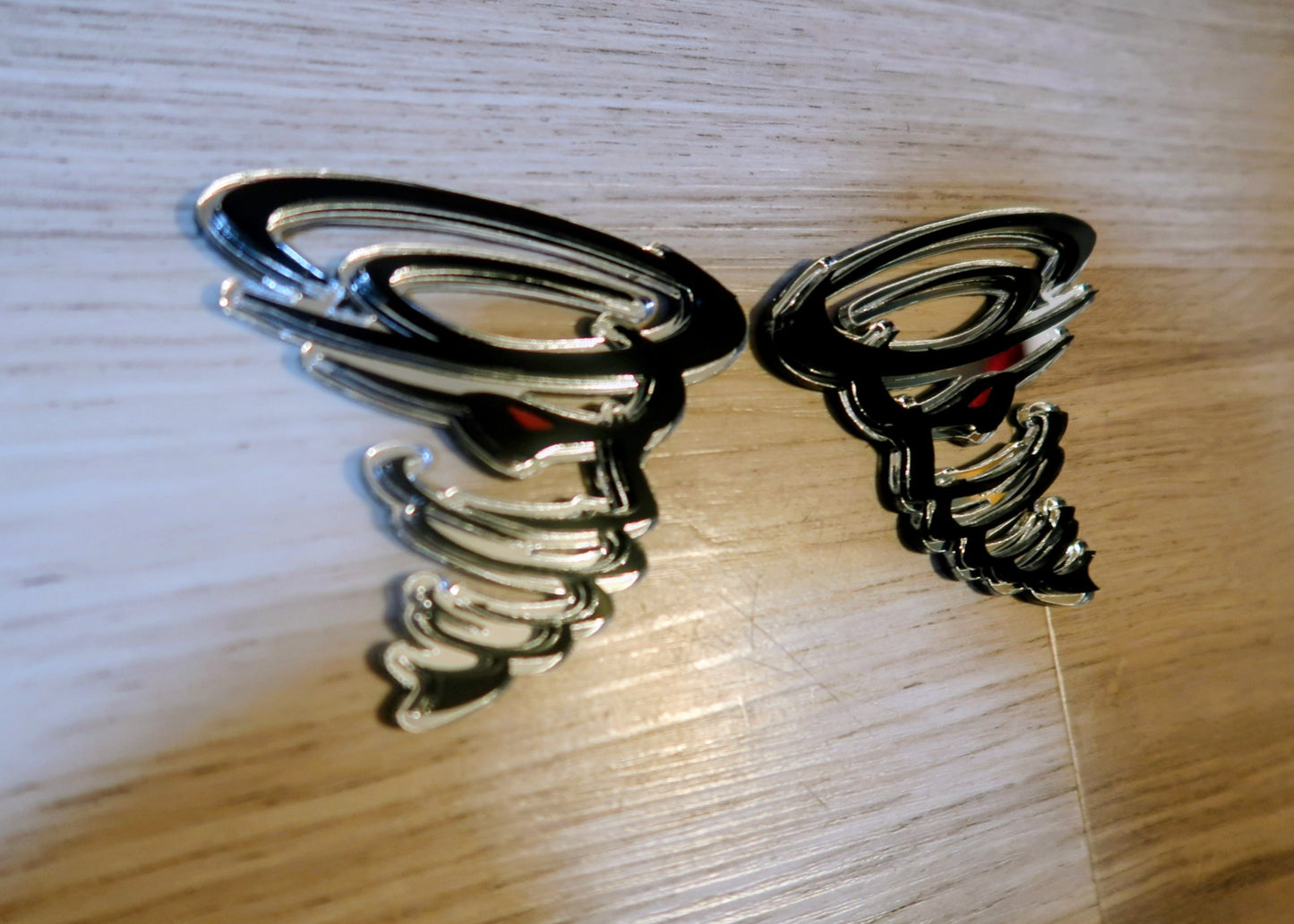 Cyclone Bandit badges. Includes 2