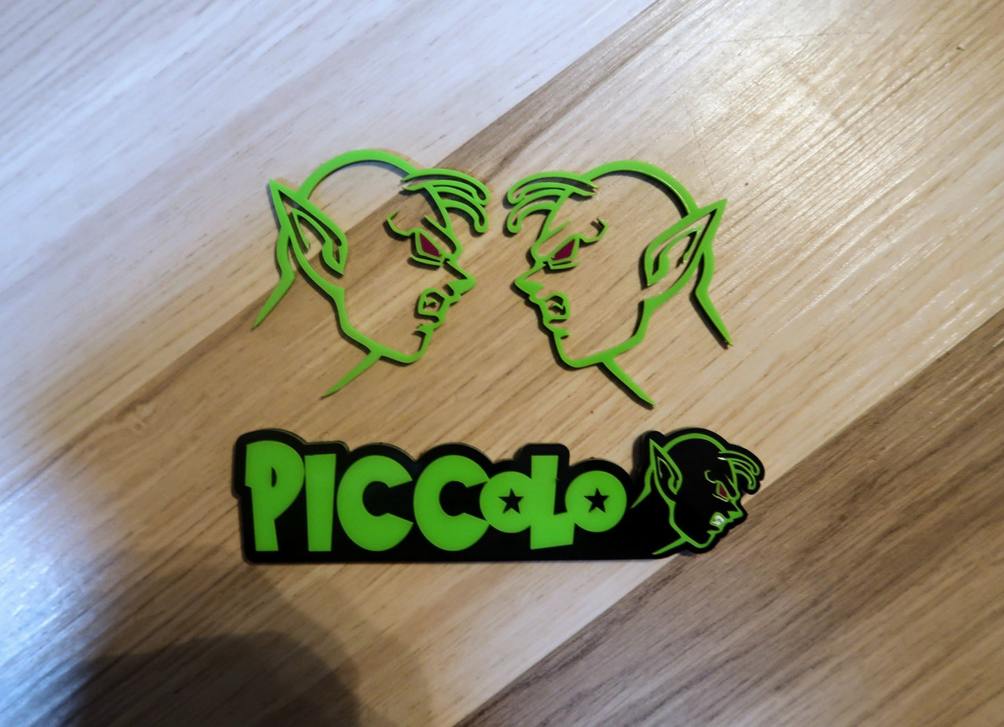 Piccolo Badge set. Includes 3 badges.