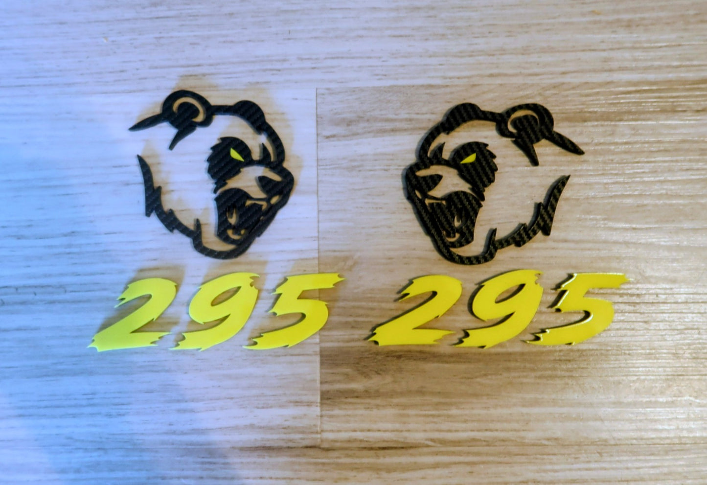 Hell Panda Badges. Includes left and right fender.