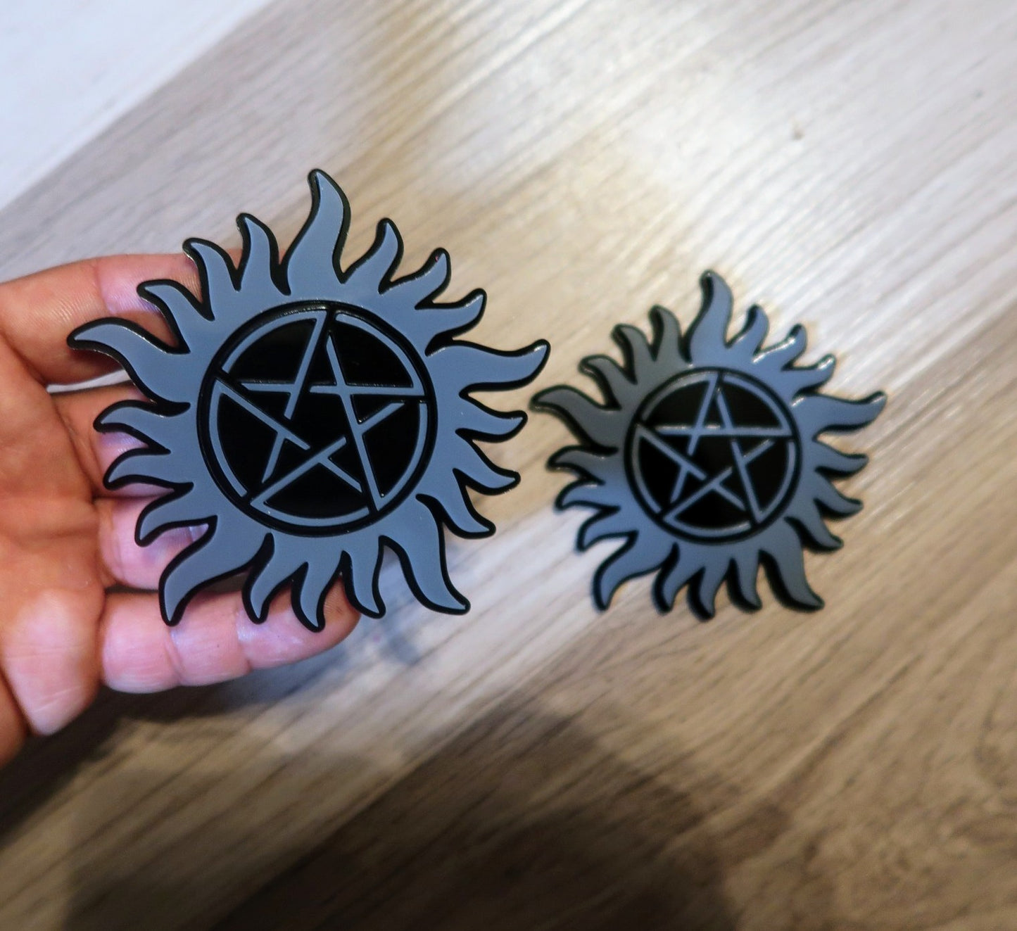 Anti- Possession badges. Includes 2.