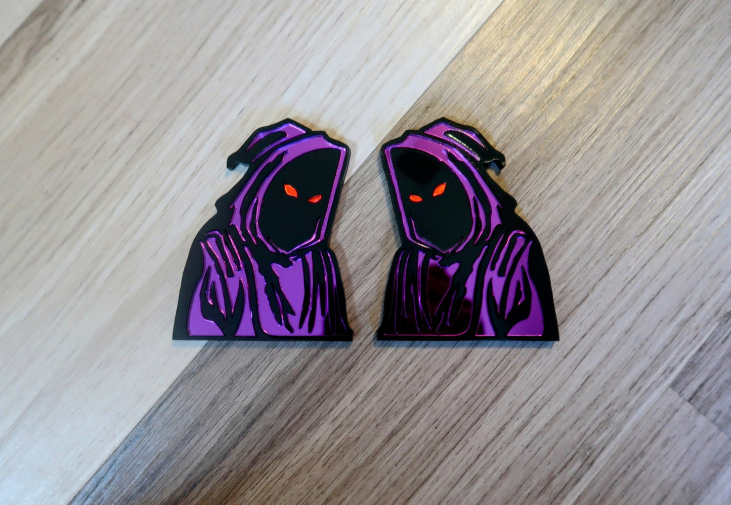 Grim Reaper car badge, includes 2