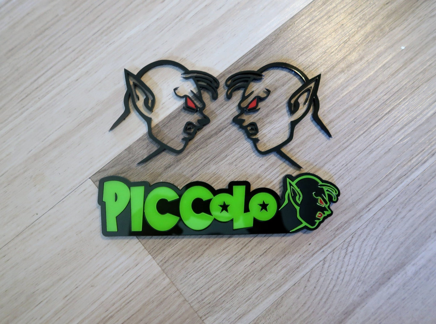 Piccolo Badge set. Includes 3 badges.