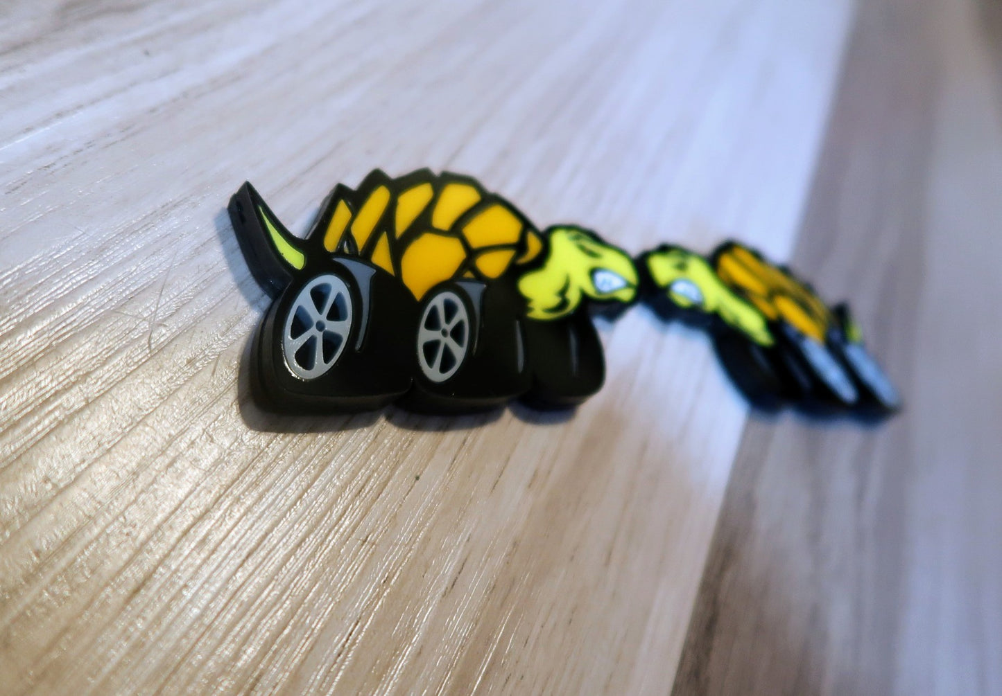 Racing Tortoise badges. Includes 2.