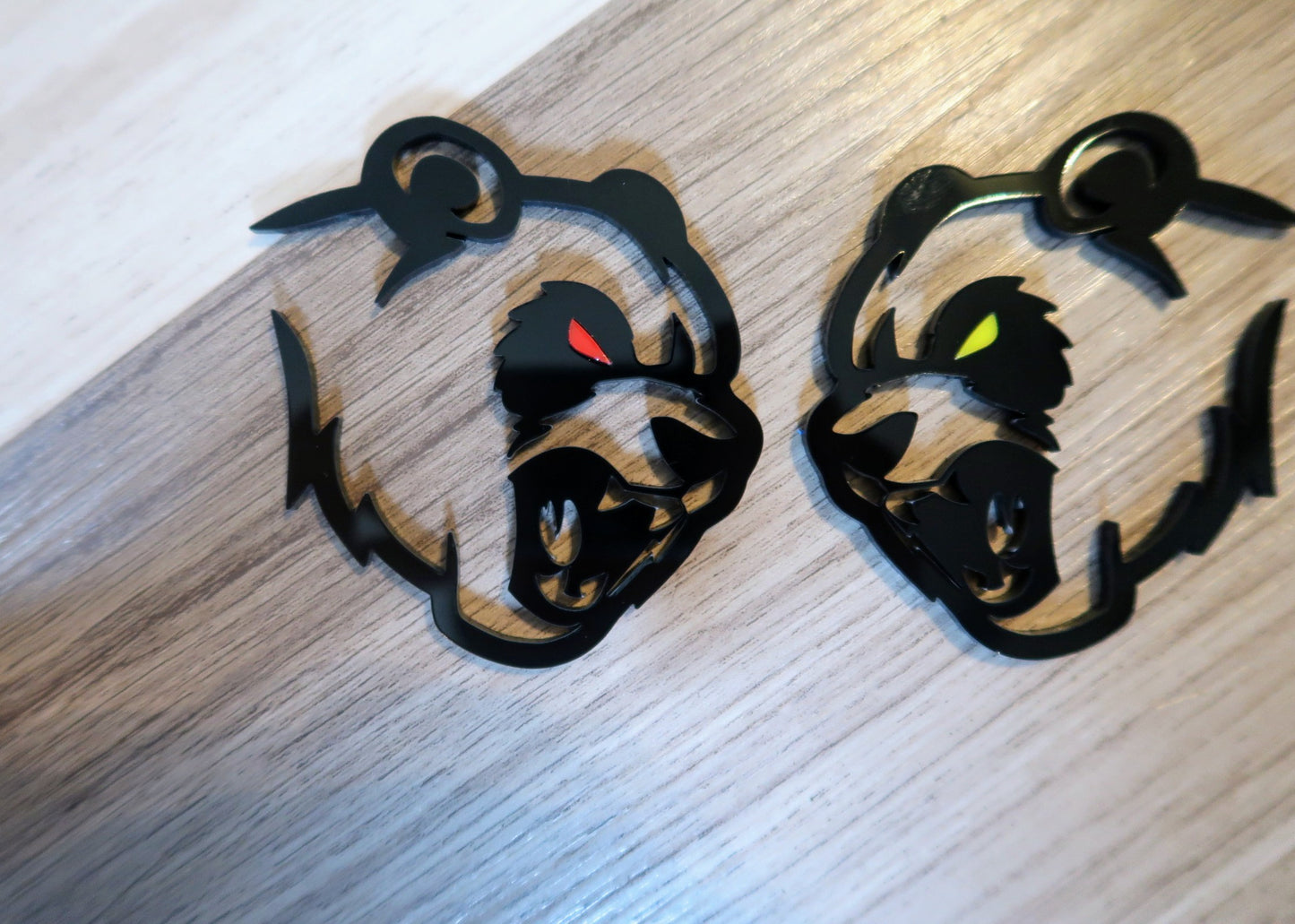 Hell Panda badges. Includes 2