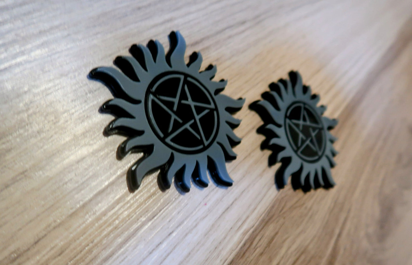 Anti- Possession badges. Includes 2.