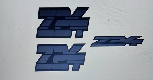 Z24 badges. Includes 3.