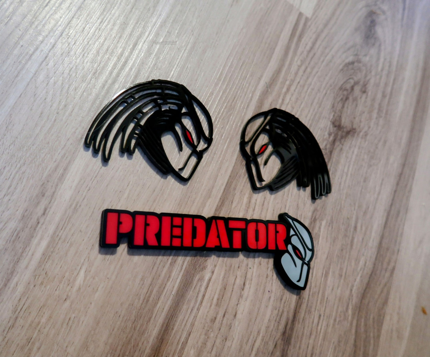 Predator Car Badge Set