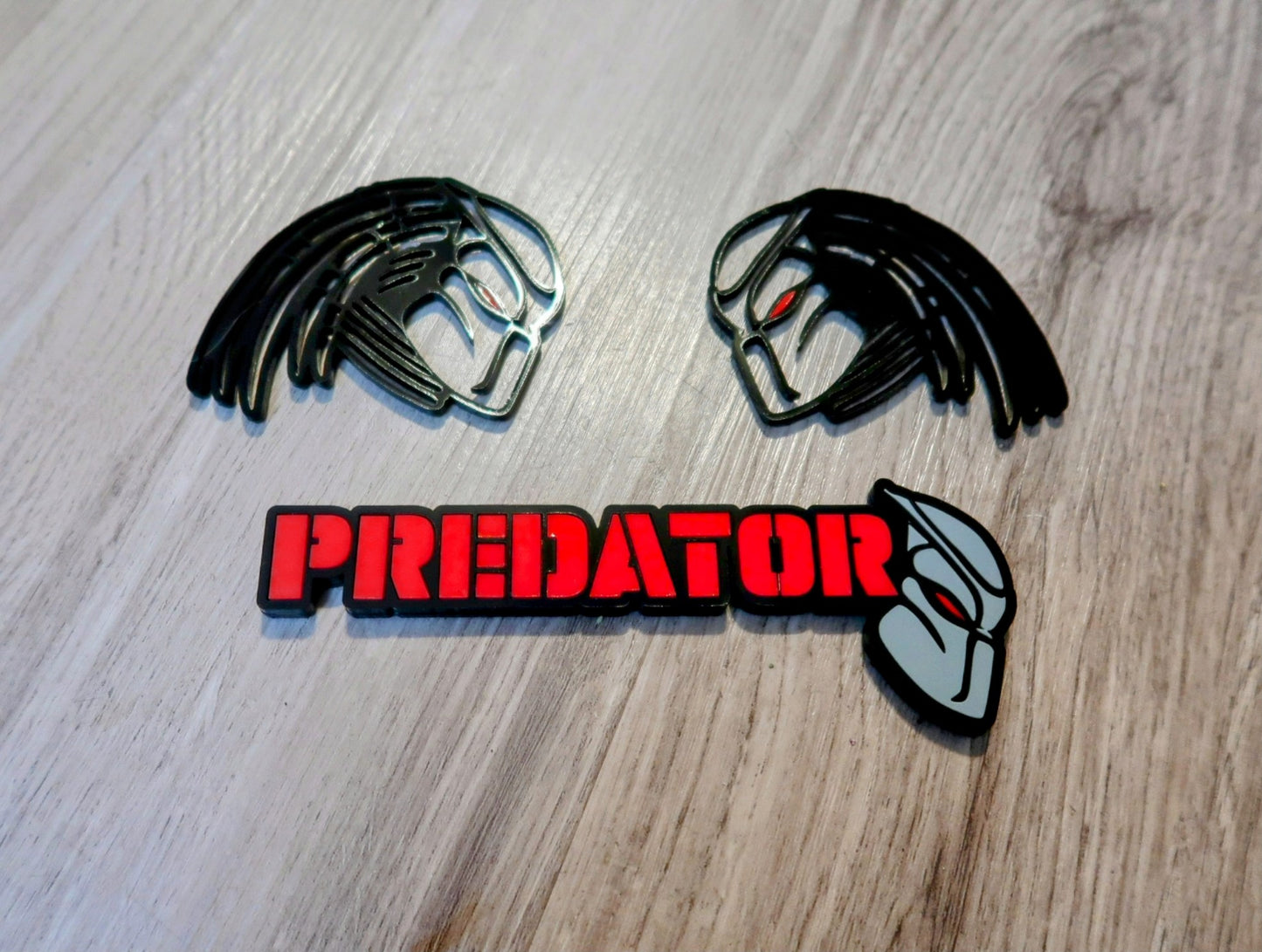 Predator Car Badge Set