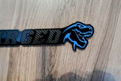 Supercharge Trex badge.