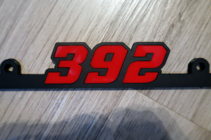 Custom 392,or 345 License Plate Frame