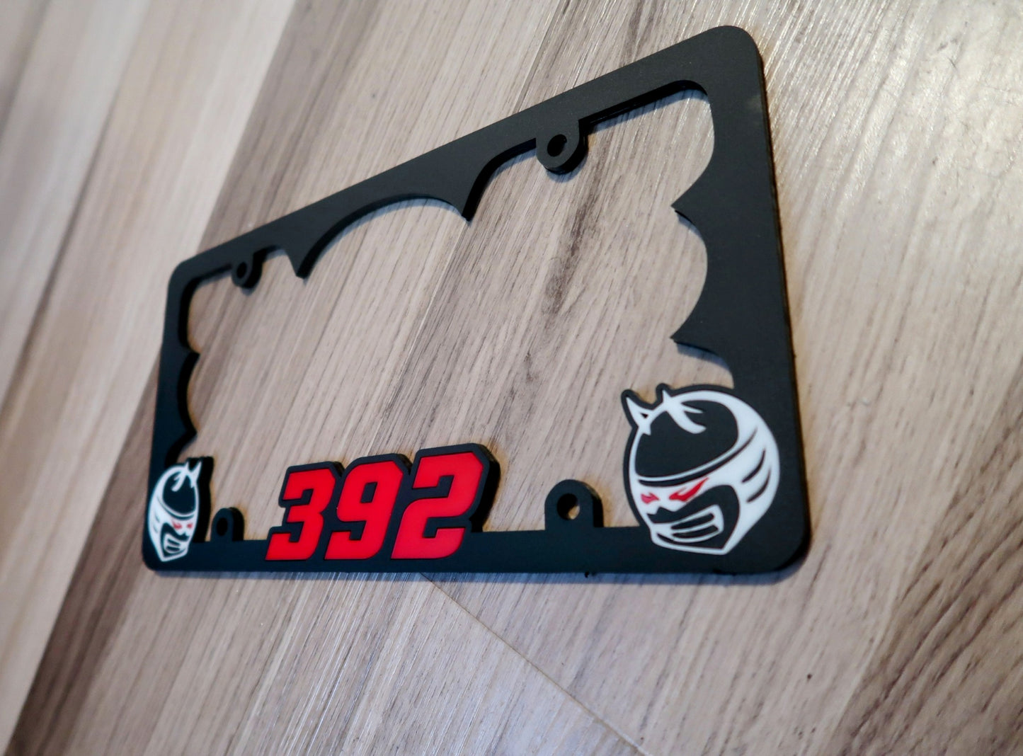 Custom 392,or 345 License Plate Frame