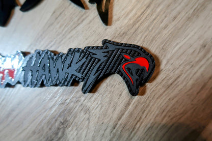 Demon Hawk badge set