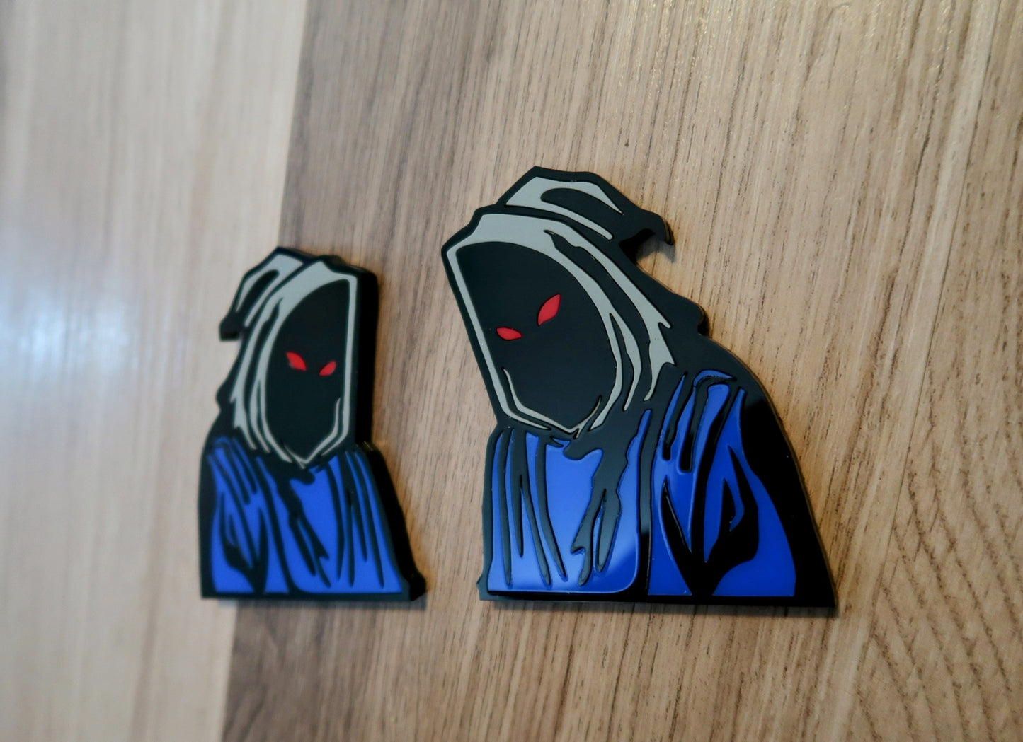 Grim Reaper car badge, includes 2