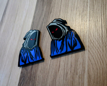 Grim Reaper car badge, includes 2