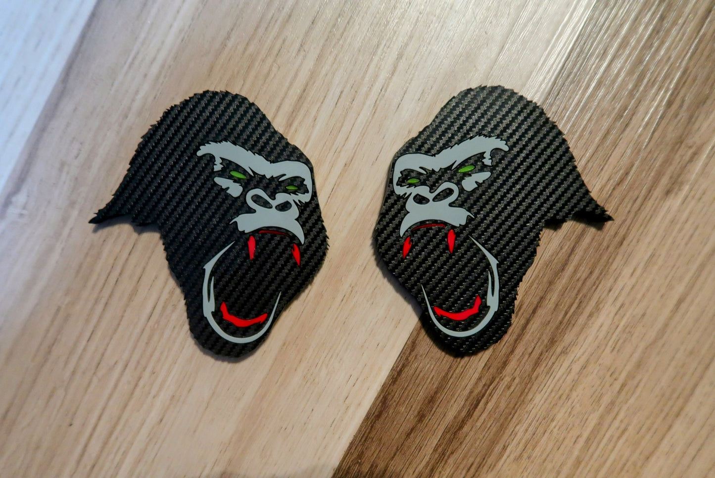 Silverback Gorilla Car badge