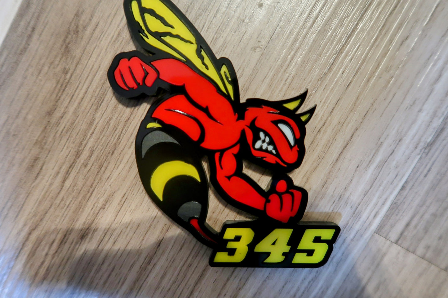 Devil 392, 345, or 426 fender badges. Includes 2.