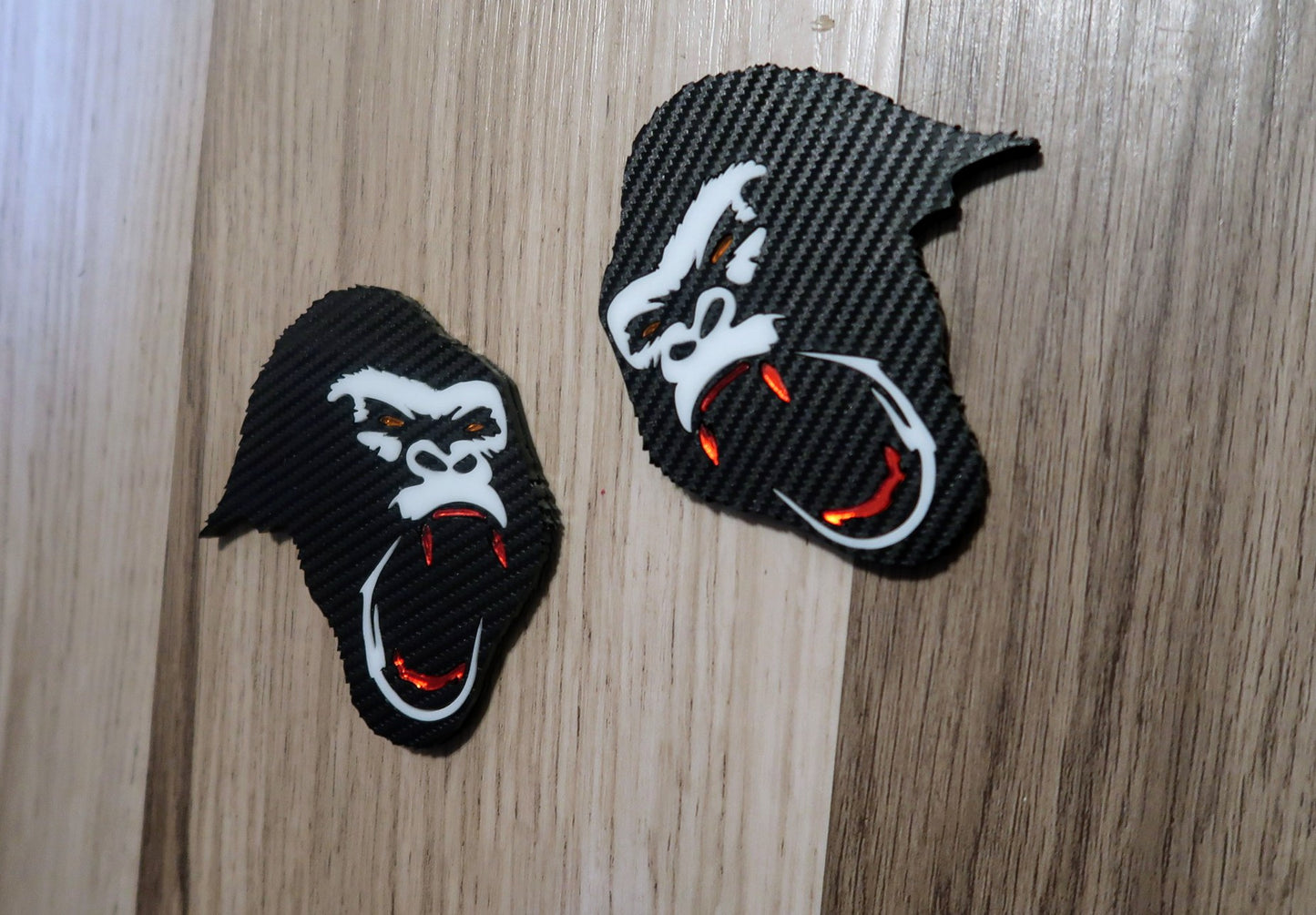 Silverback Gorilla Car badge