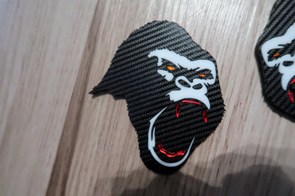 Silverback Gorilla Car badge