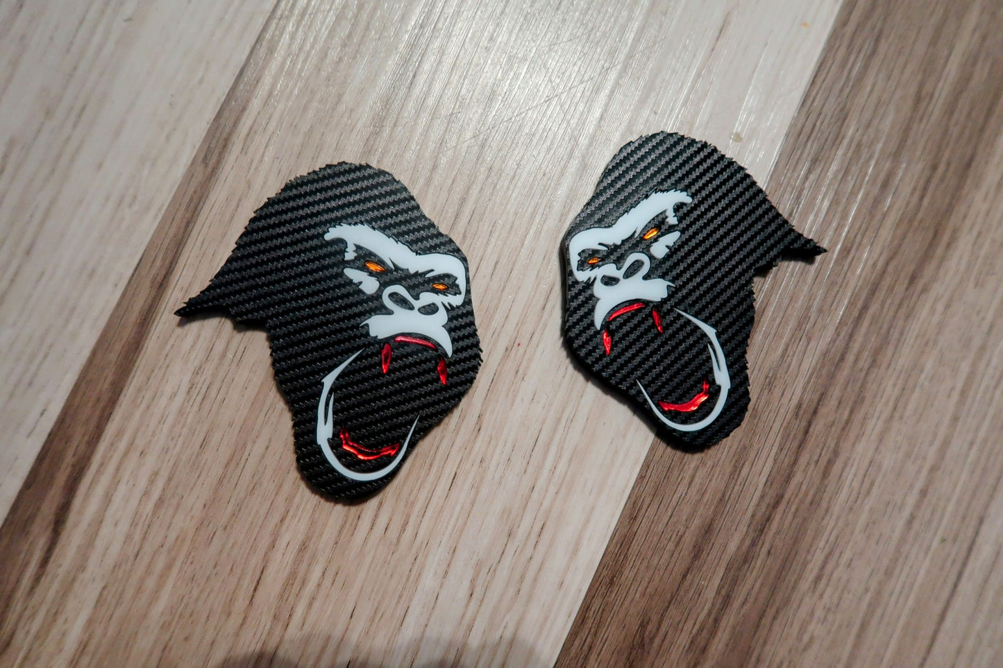 Silverback Gorilla Car badge