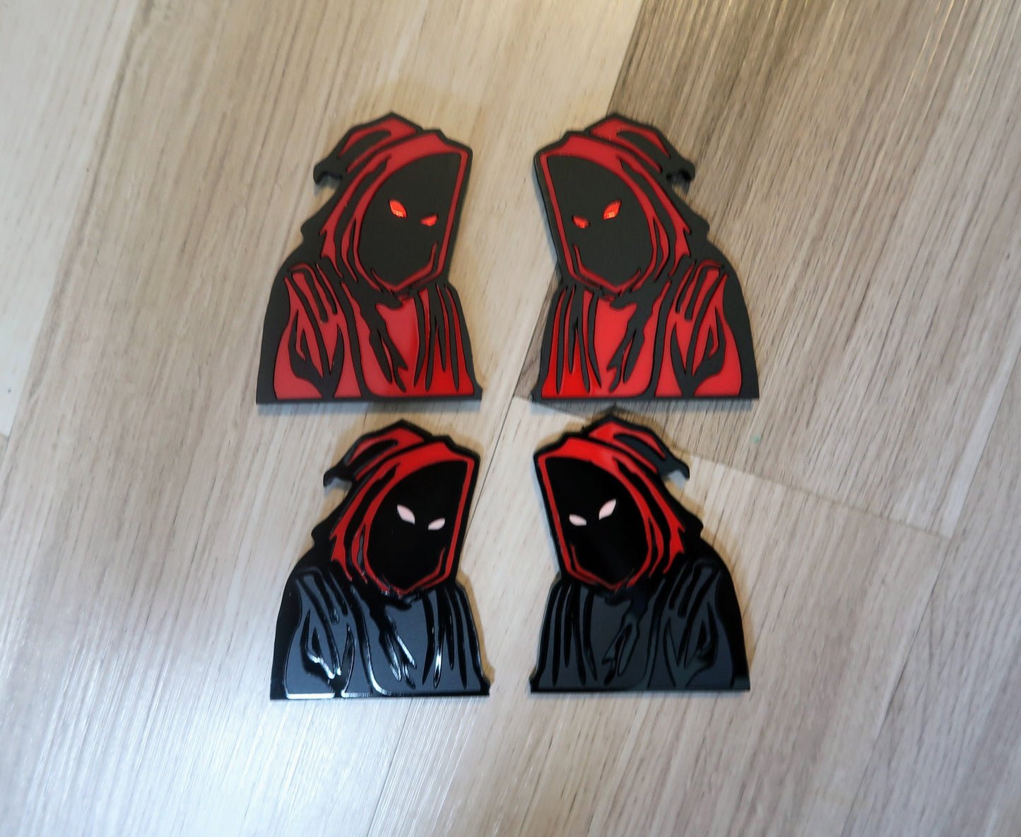 Grim Reaper car badge, includes 2