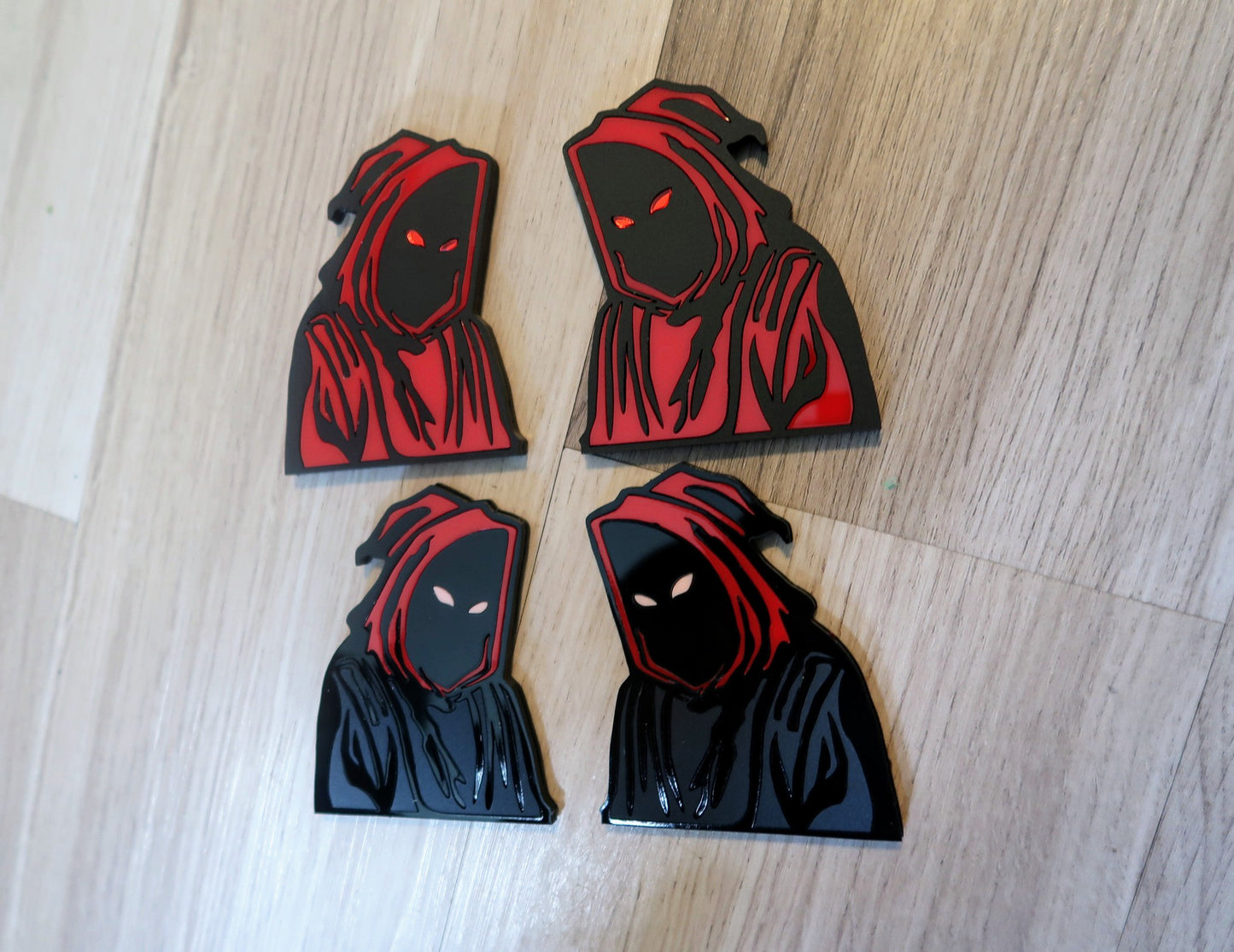 Grim Reaper car badge, includes 2