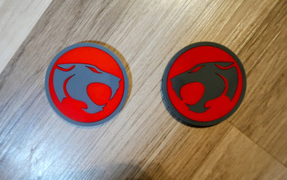 Inspired Thundercat fender badges. Includes 2.