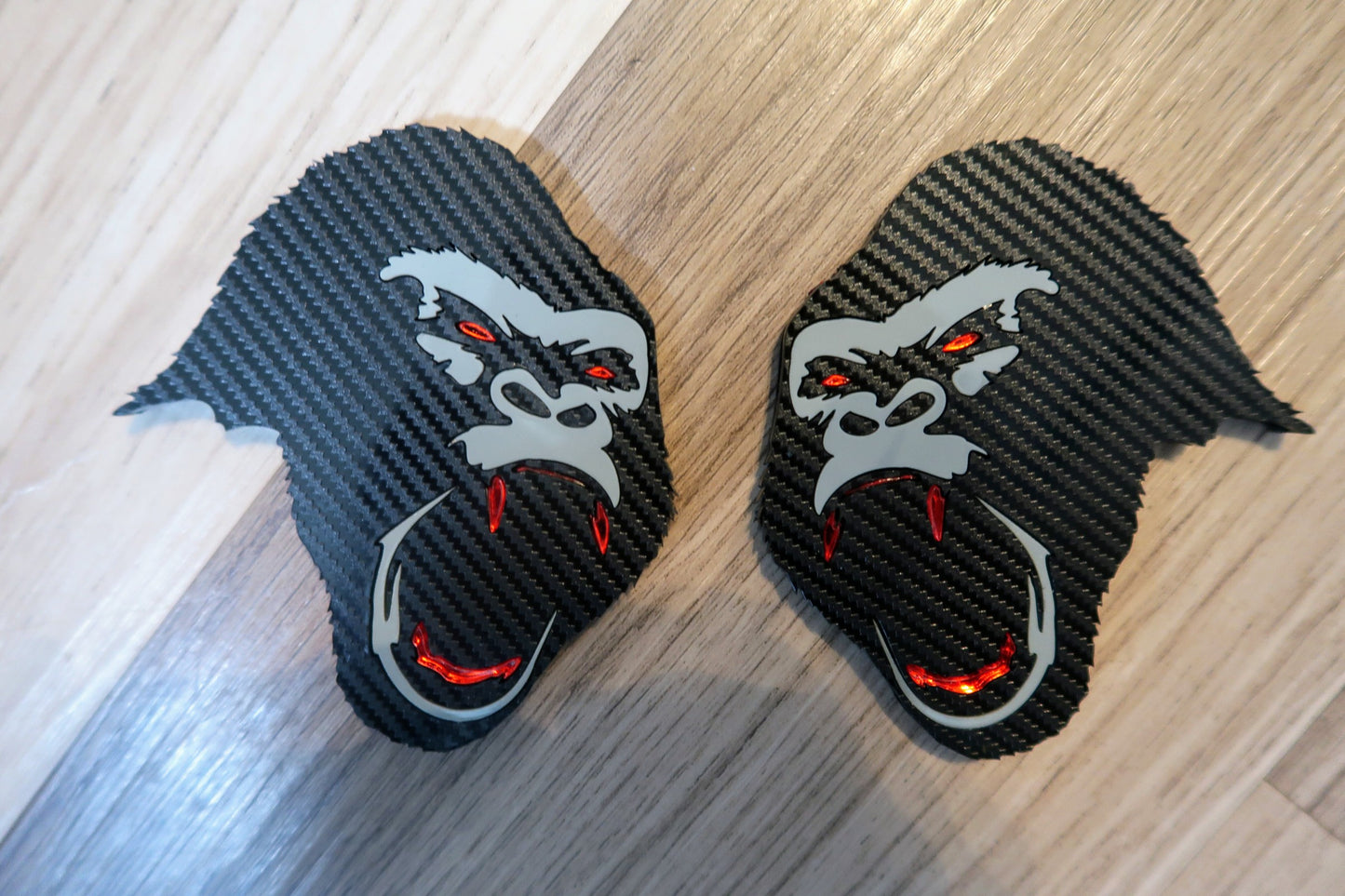 Silverback Gorilla Car badge