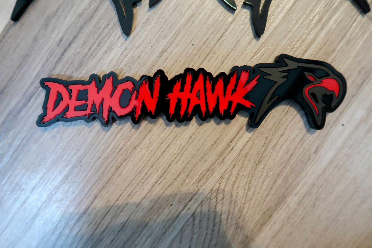 Demon Hawk badge set